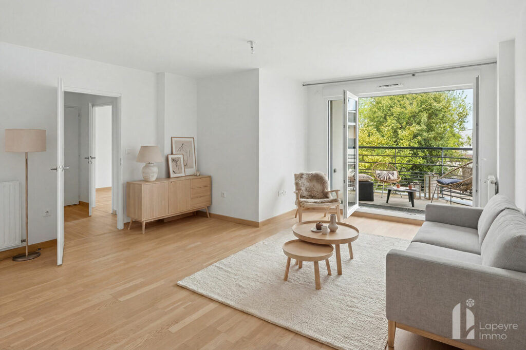 Nantes Procé – T3 64 m² – Balcon Ouest – Ascenseur – Parking couvert