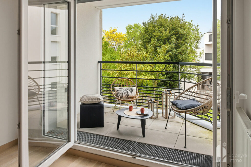 Nantes Procé – T3 64 m² – Balcon Ouest – Ascenseur – Parking couvert