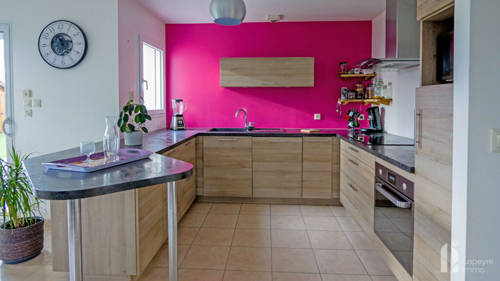 Maison plain-pied 3 chambres + bureau/chambre