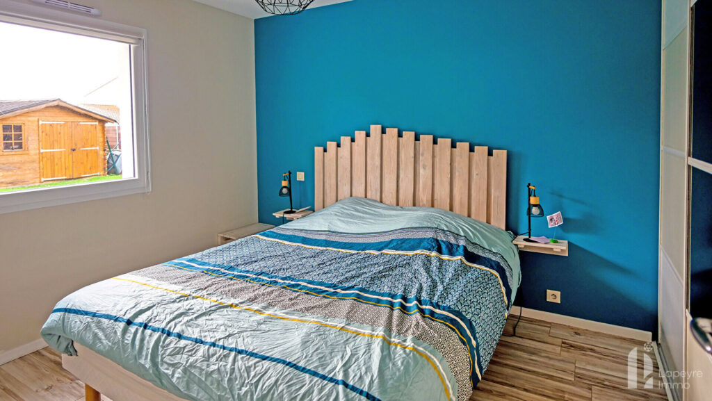 Maison plain-pied 3 chambres + bureau/chambre