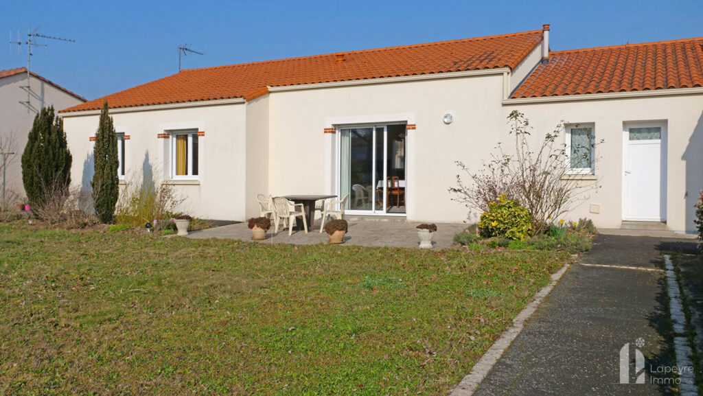 Maison 3 chambres – Quartier Résidentiel de BOUFFÉRÉ 105 m²
