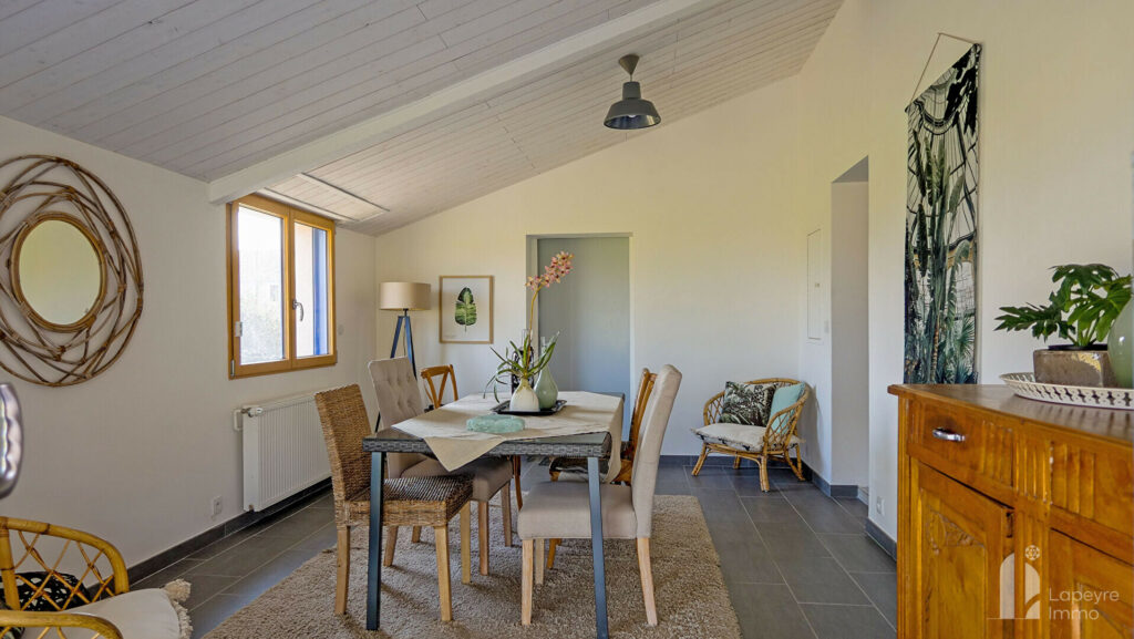 Maison contemporaine – 118 m² – 3 chambres + mezza bureau