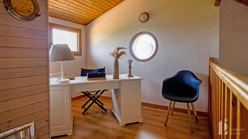 Maison contemporaine – 118 m² – 3 chambres + mezza bureau