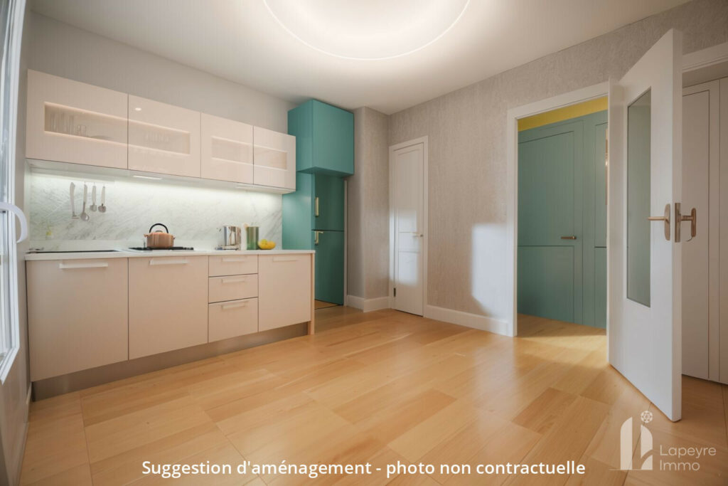 Bourg – Maison de plain pied à potentiel offrant 4 chambres