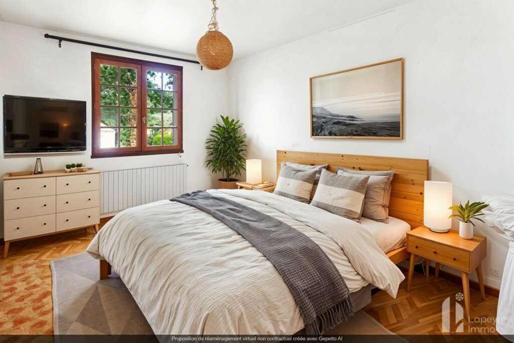 BOURG – MAISON avec SOUS-SOL de 97 m² – 3 chambres – A rénover !