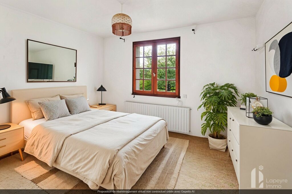 BOURG – MAISON avec SOUS-SOL de 97 m² – 3 chambres – A rénover !